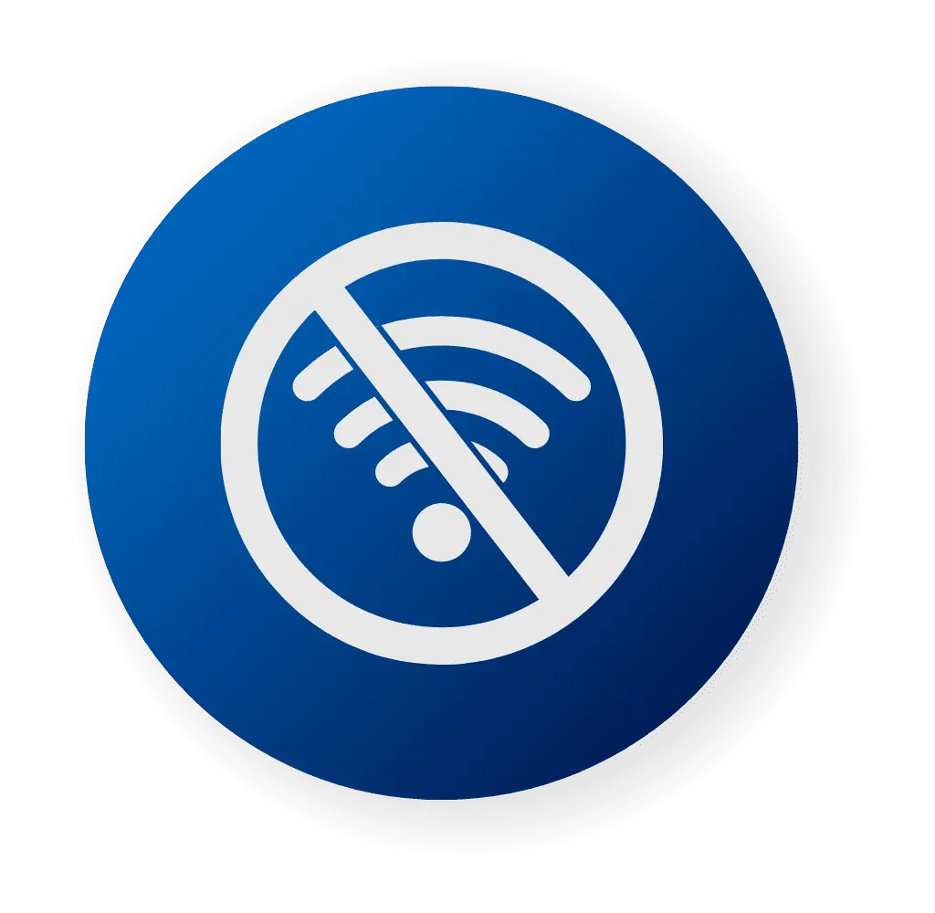 More accurate offline mode icon