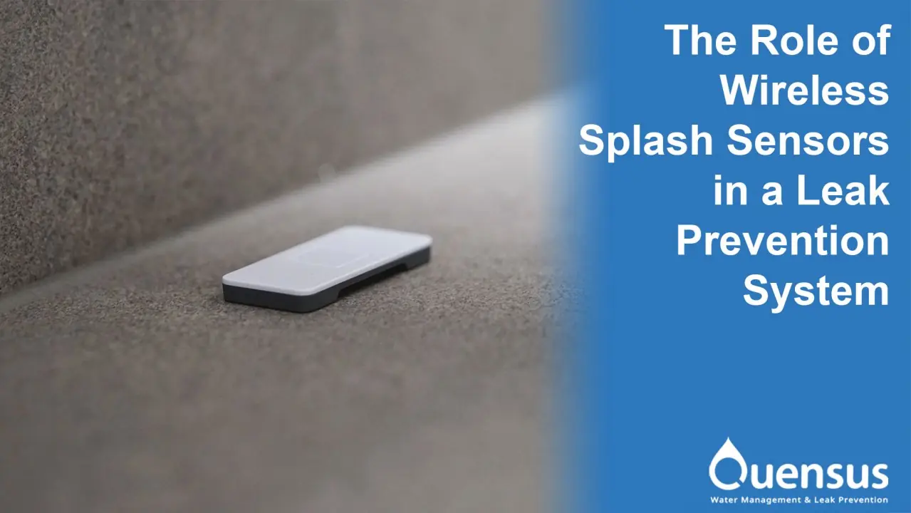The Role of Wireless Splash Sensors in a Leak Prevention System