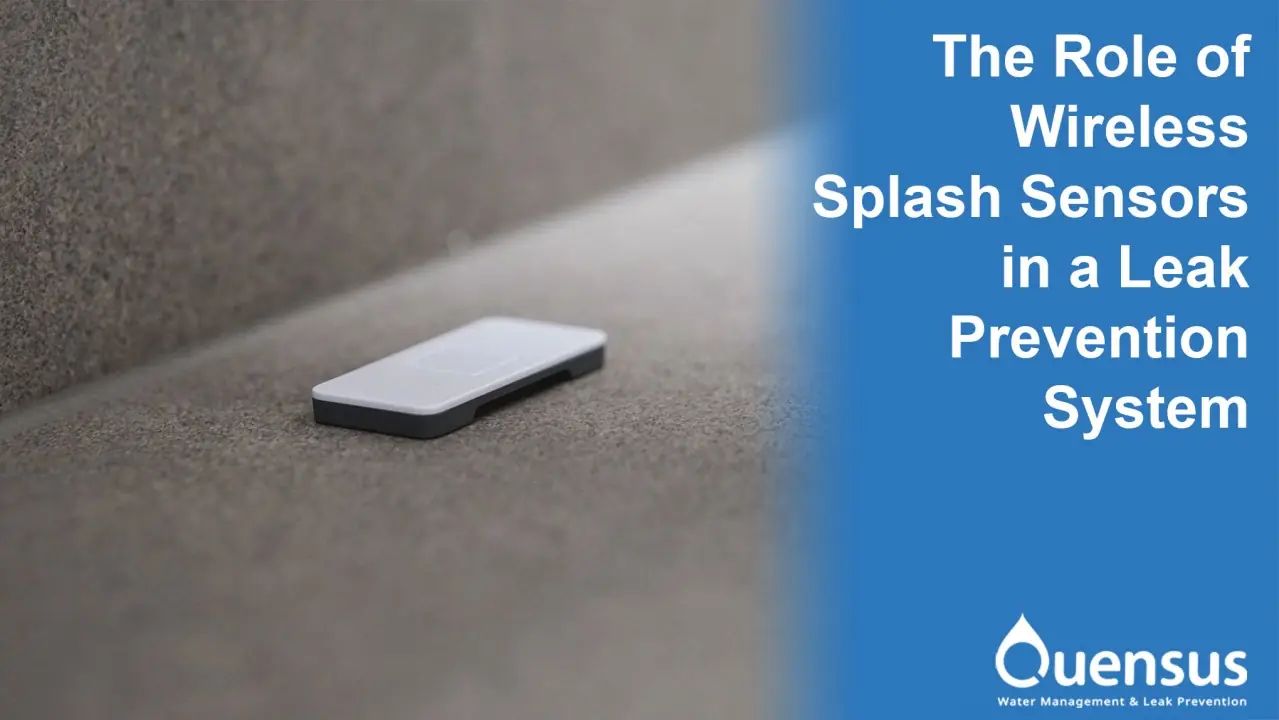 The Role of Wireless Splash Sensors in a Leak Prevention System