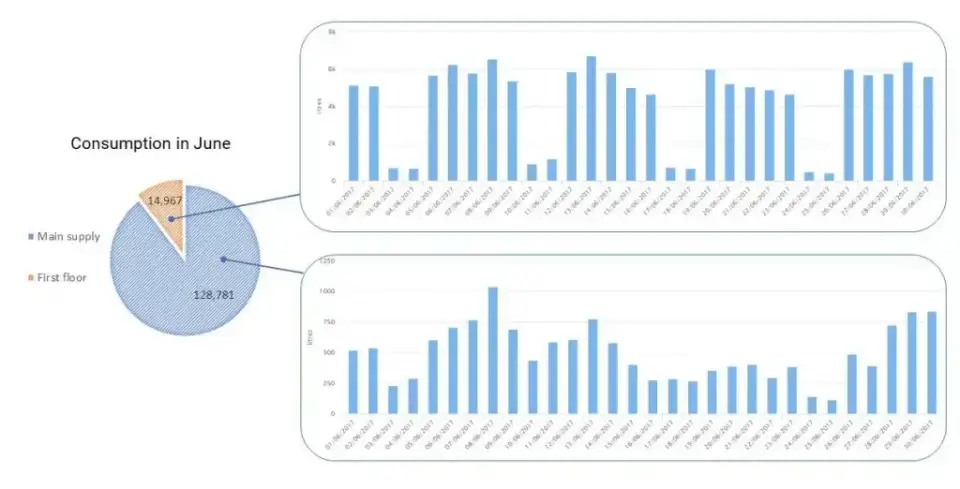BSS head office leak detection results